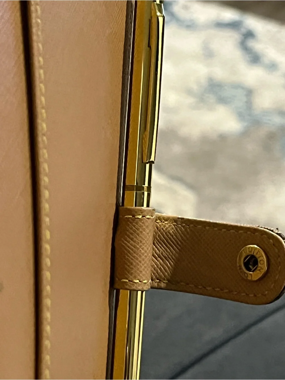 Authentic Louis Vuitton Mini Lin Monogram Agenda or Passport Holder